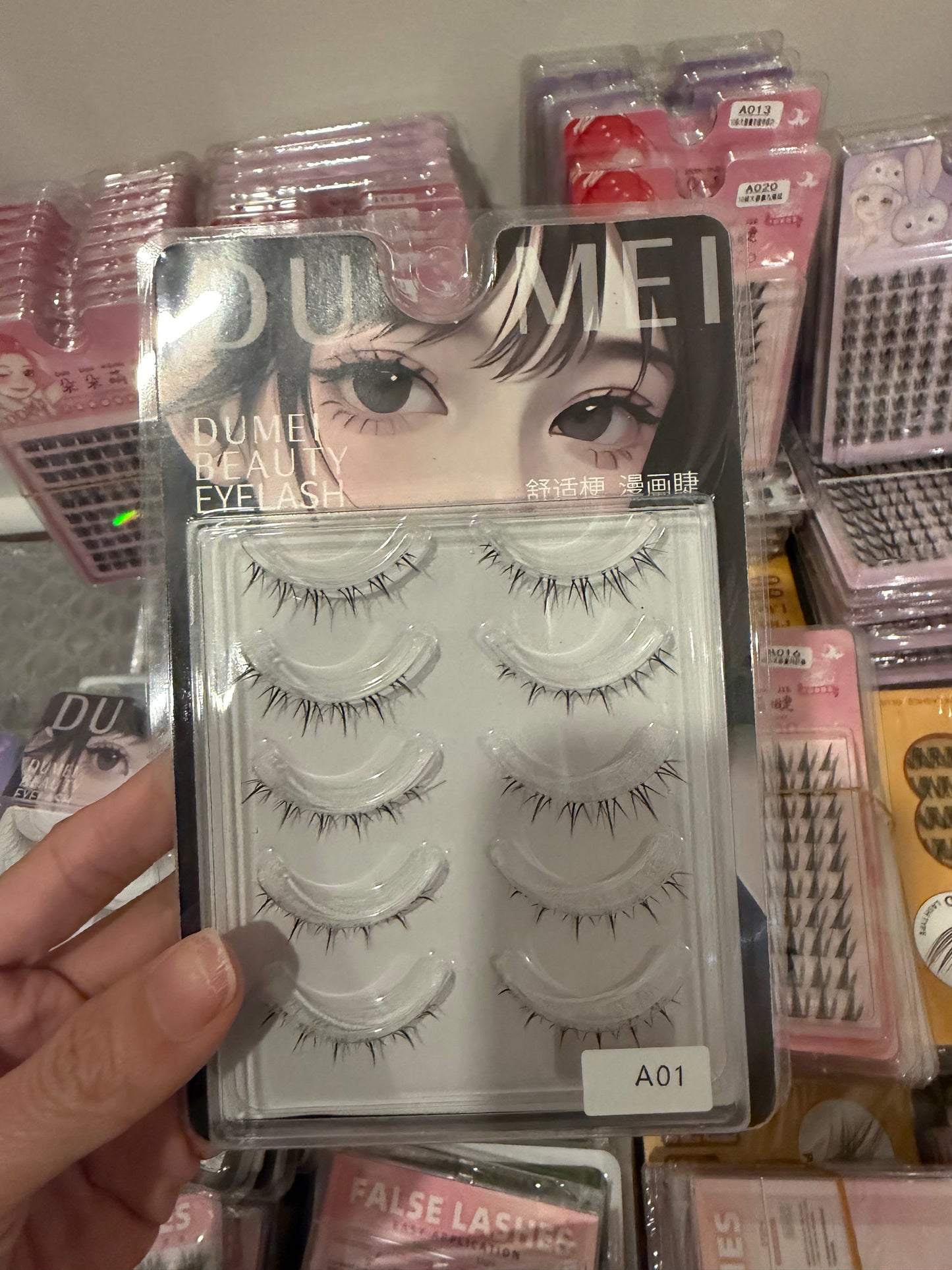 Glue-needed eyelashes