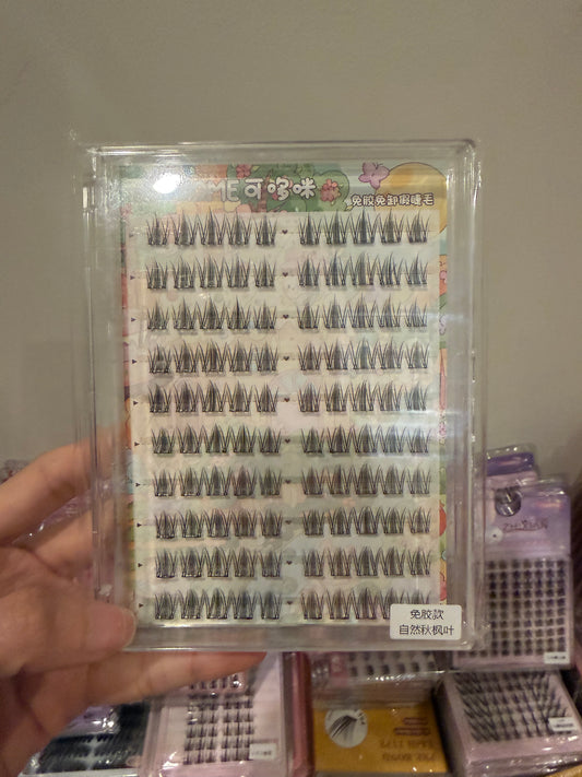 Glue-free eyelashes