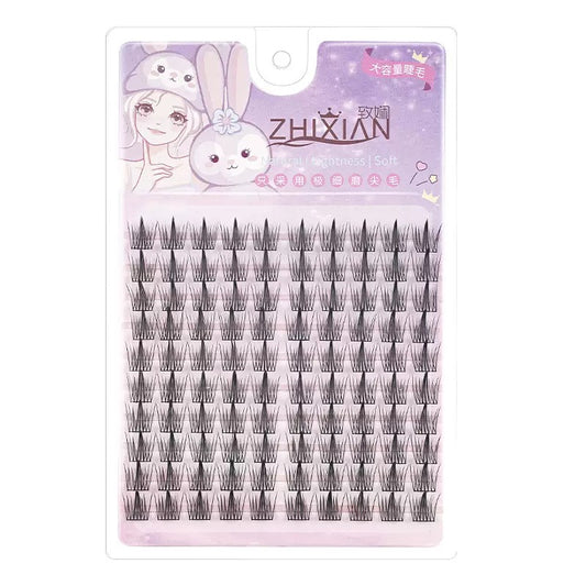 Mixed Style False Lashes Set – Sunflower, Fox & Cat Eye, Natural to Dramatic (Glue Required) 100 clusters