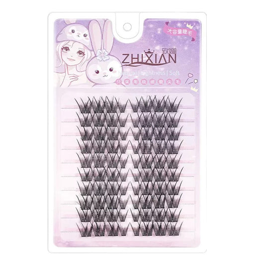 Mixed Style False Lashes Set – Sunflower, Fox & Cat Eye, Natural to Dramatic (Glue Required) 80 clusters
