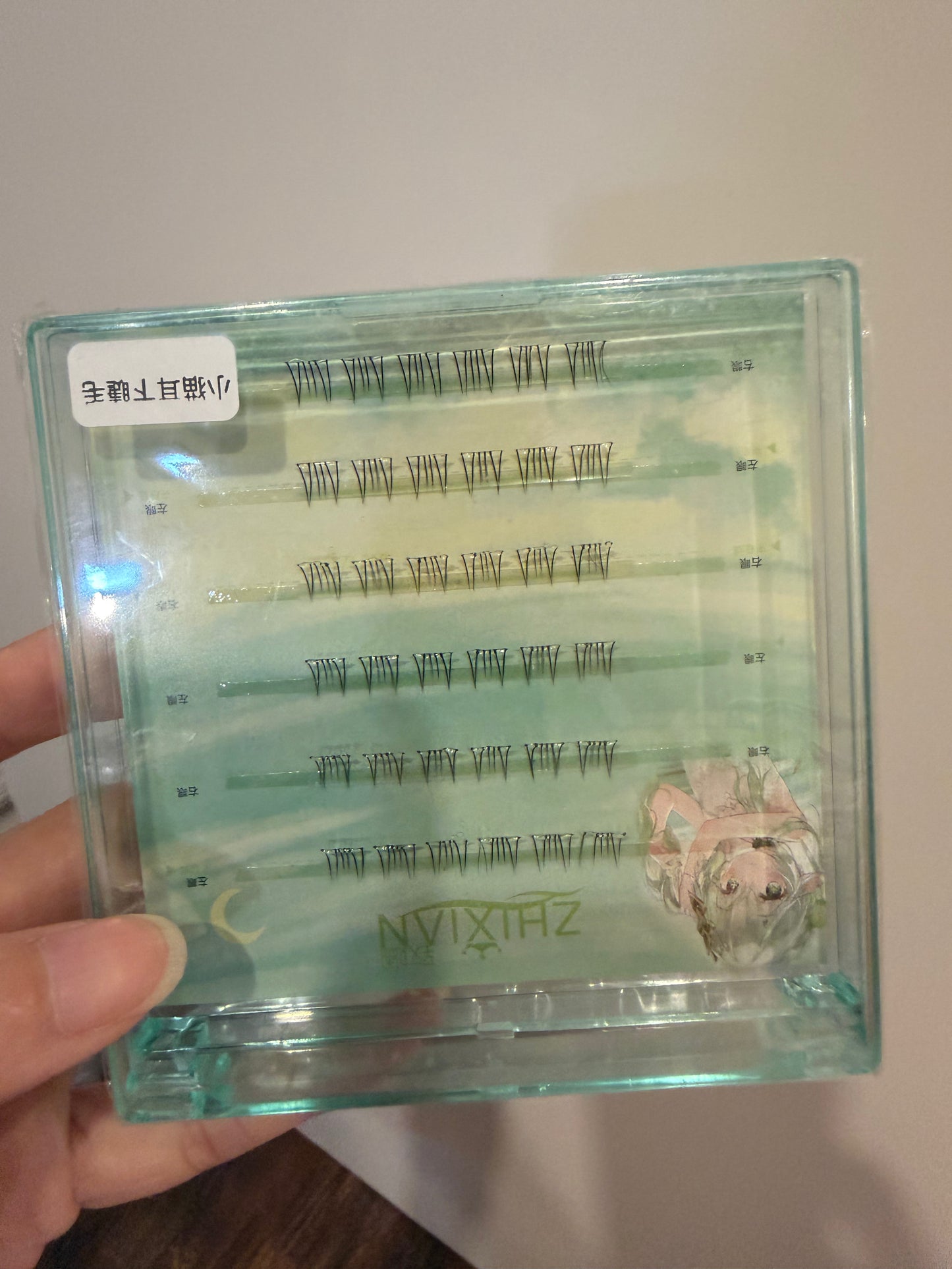 Bottom lash glue free